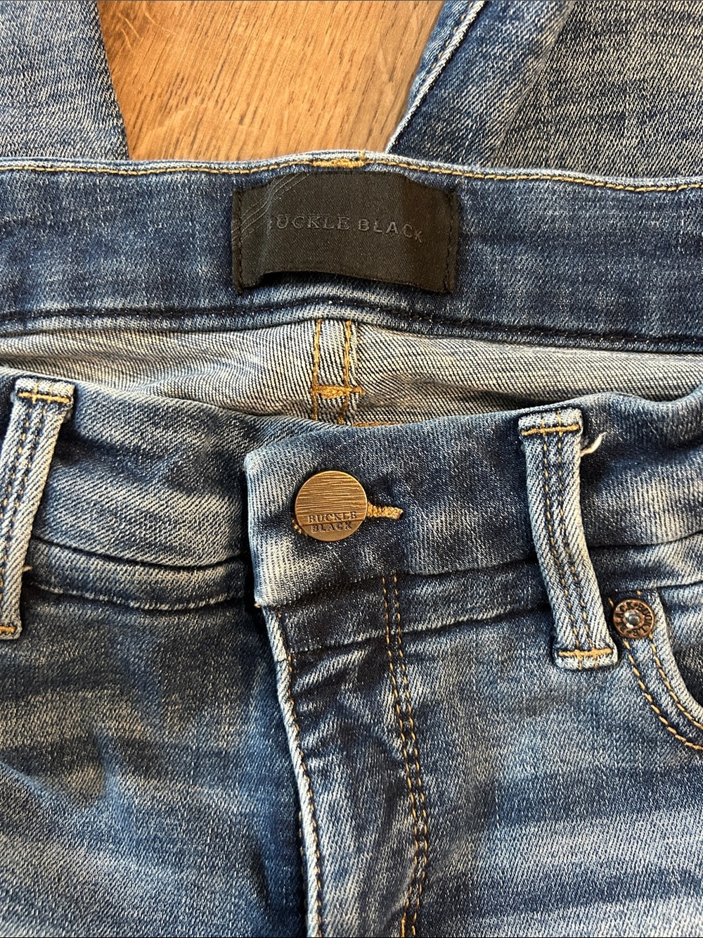Buckle Black ankle skinny jean 28x27 - Picture 3 of 7